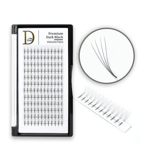 4D Long Stem Premade Fan