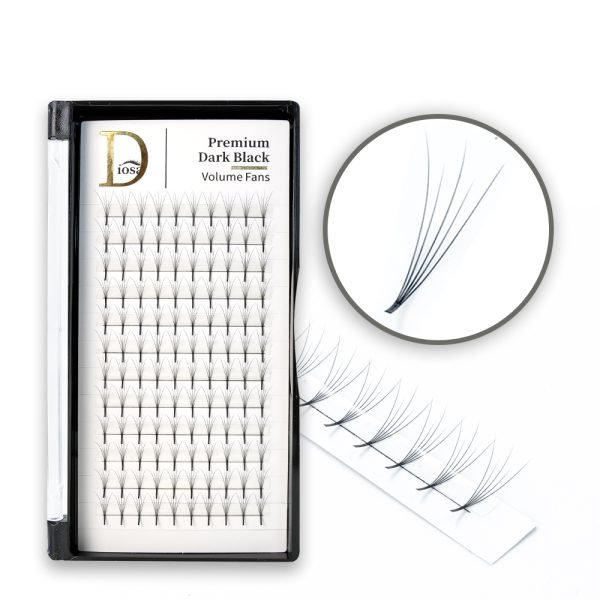 6D Long Stem Premade Fan