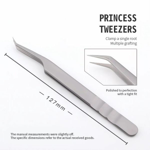 Professional Ukrainian Eyelash Tweezers - Image 3